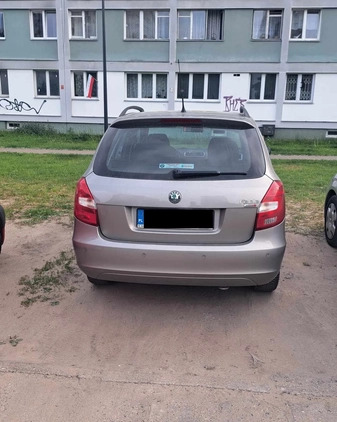 Skoda Fabia cena 12000 przebieg: 240000, rok produkcji 2008 z Warszawa małe 37